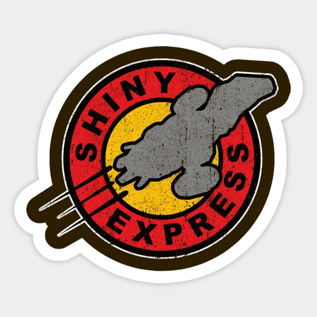 Shiny Express Sticker by huckblade